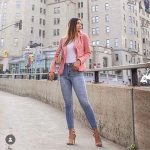Pink Zara Blazer